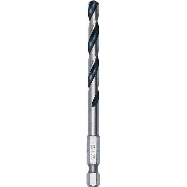 Bosch Accessories Hss Pointteq Hex Drill Bit - 6.0mm