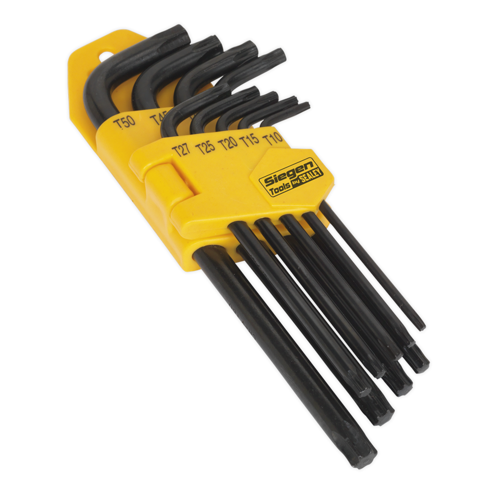 Sealey S01095 TRX-Star* Key Set 9pc Long