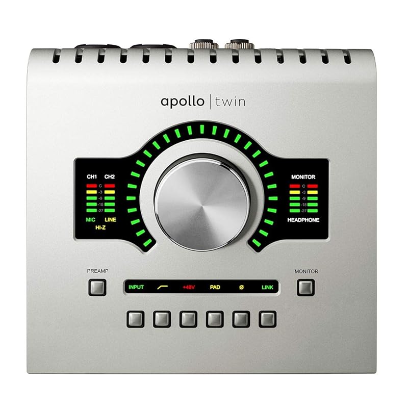 Universal Audio Apollo Twin USB Heritage Edition Analog 2 in/6 out USB compatible audio interface []