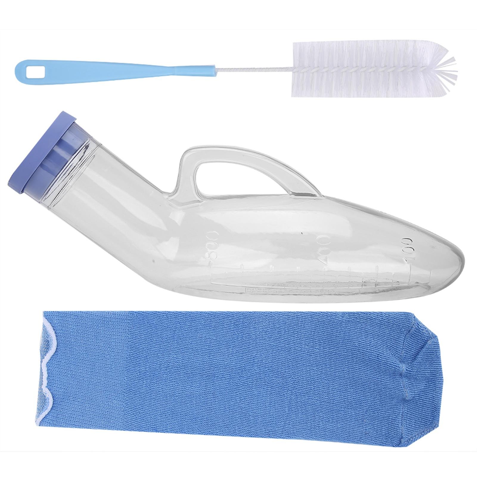 GoolRC Men Urine Collector Lightweight PVC Urine Collection Funnel Pot Urination Device for Home