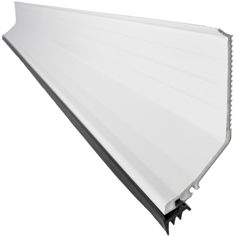 Solstice Lean To Flashing Profile 6000mm in White Aluminium