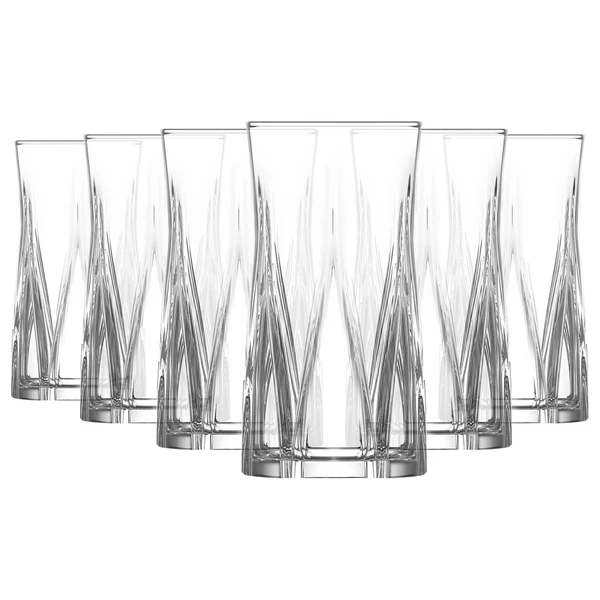 LAV 480ml Zoey Highball Glasses - Pack of 6