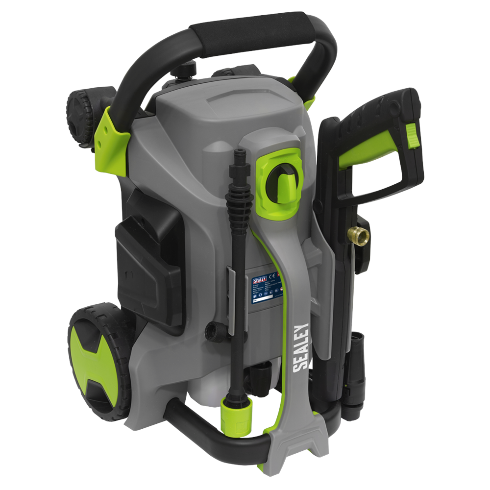 Sealey Pull-Along Pressure Washer 140Bar With Tss Pw2000Pa