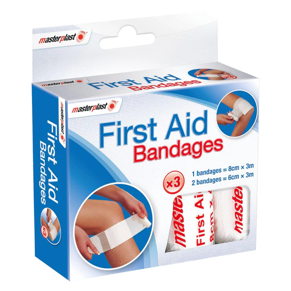 Masterplast First Aid Tape - White - Pack Of 3