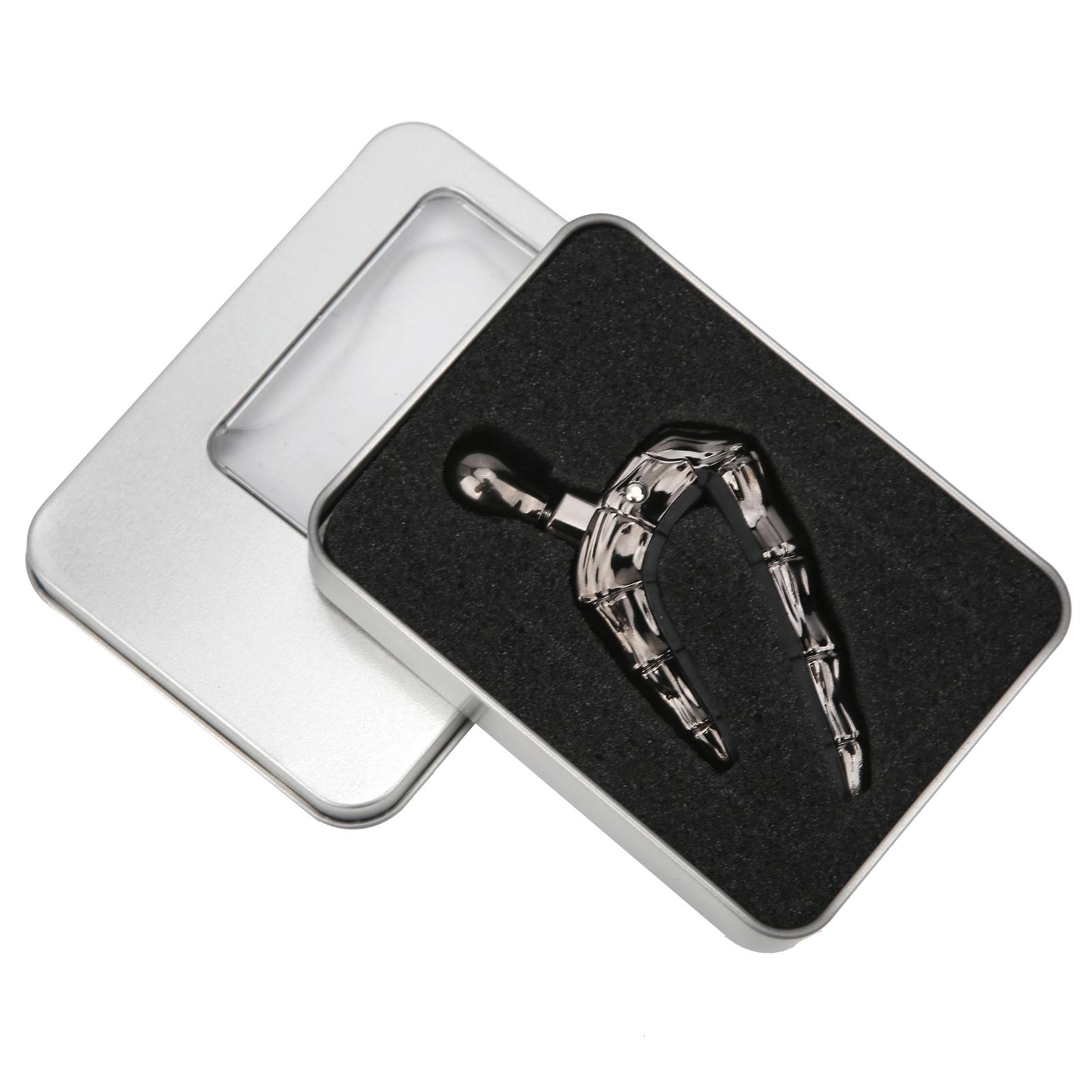 COSYHOME Skull Guitar Capo Adjustable Tightness Accessories Parts for Folk Acoustic Guitar UkuleleBlack black