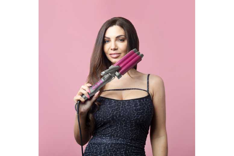 Envie Triple Barrel Curling Tongs