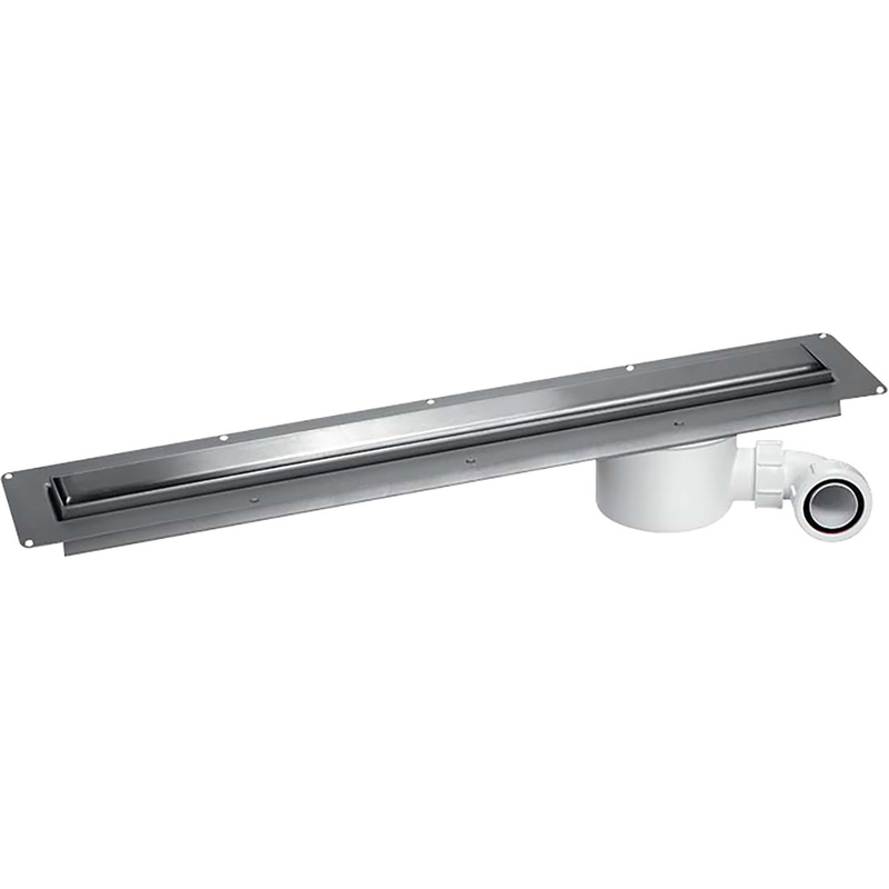 McAlpine Cd800-O-B Brushed Stainless Steel Slimline Channel Drain - 748mm