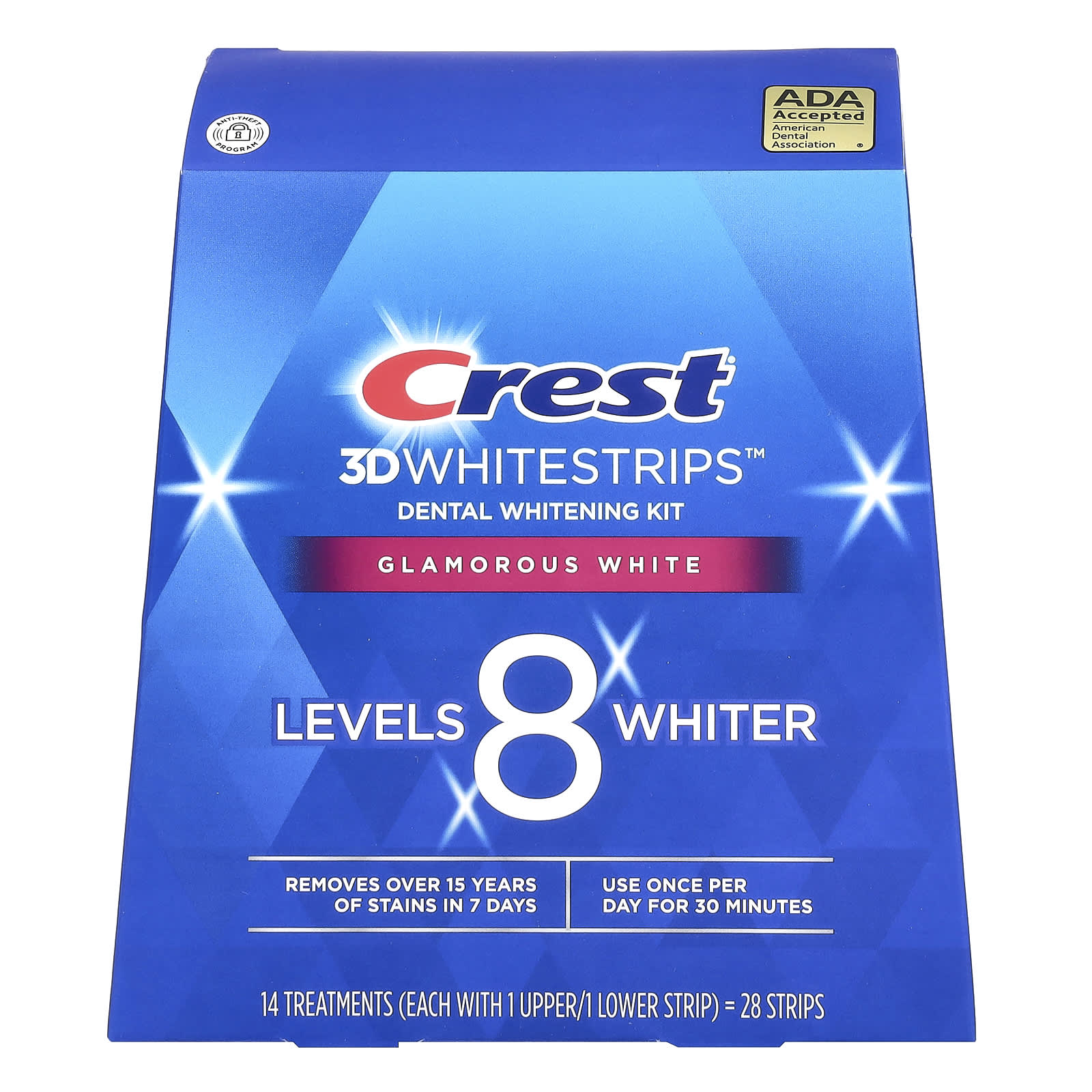 Crest Crest 3d White - Whitestrips Glamorous White 14 Whitening Treatments