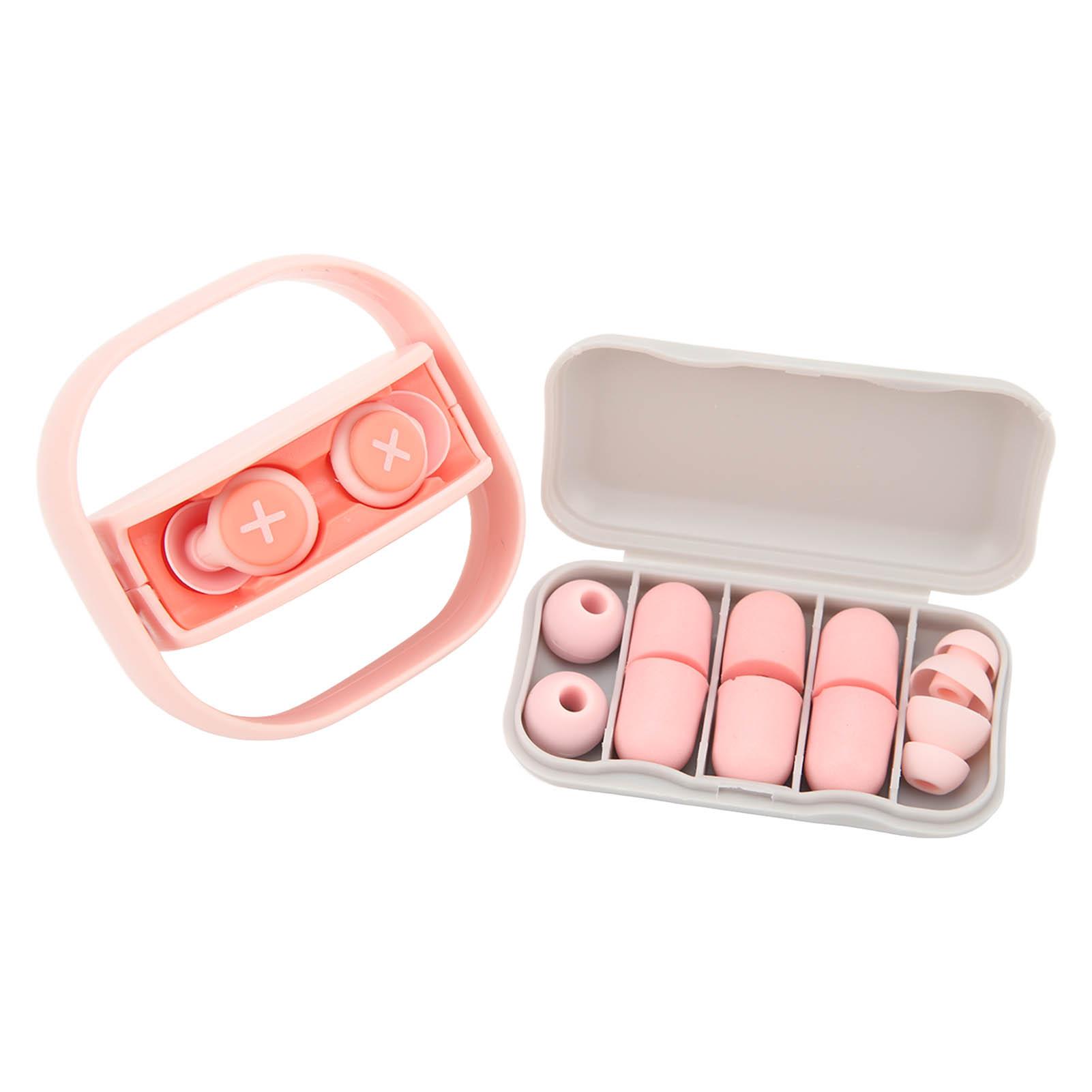 GoolRC Silicone Earplugs Reusable Triple Protection Super Soft Waterproof Noise Reduction Sleeping Ear