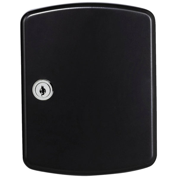 Burg Wächter Dandelion 10 Hook Wall Mounted Stainless Steel Locking Key Cabinet