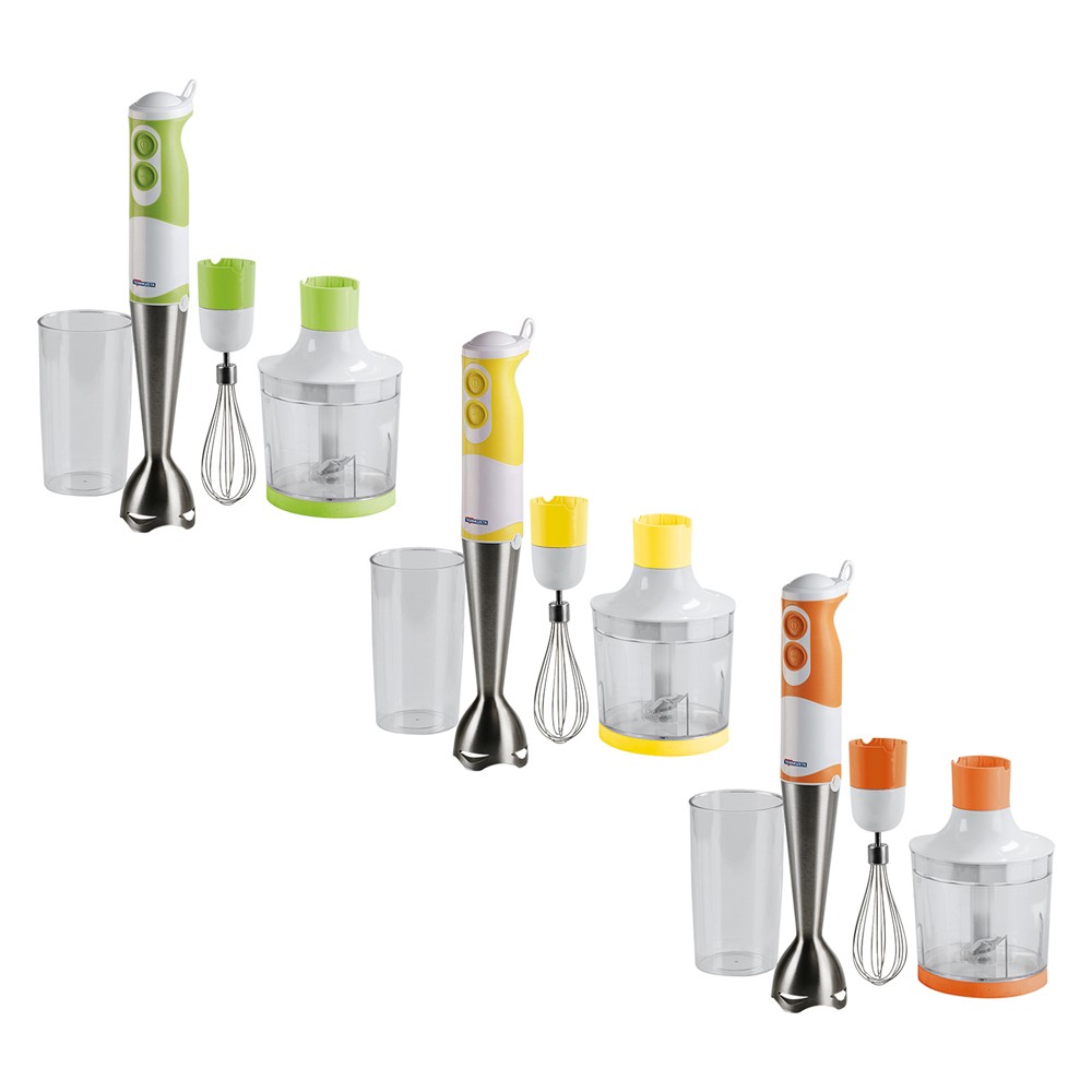 Termozeta Frullatore ad immersione sbattitore tritatutto mixer 500w 600ml
