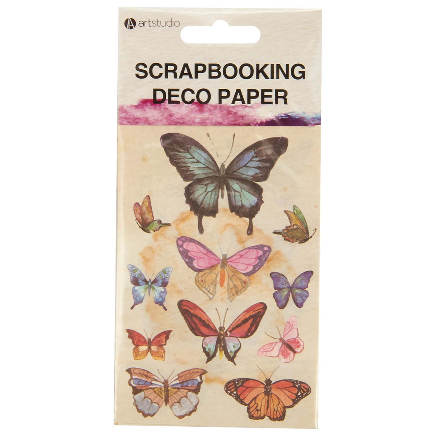 Art Studio Scrapbooking Deco Paper