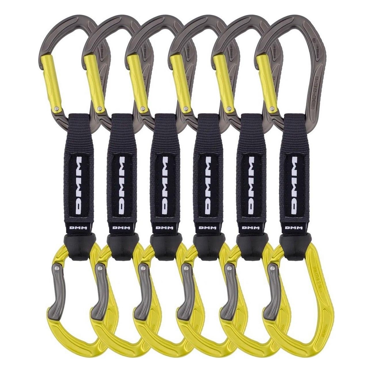 DMM Alpha Sport 6 Pack Quickdraws | Lime