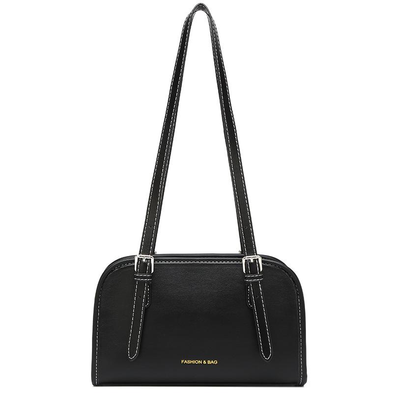 JMG Bags Women's Bags, Fashionable Handbags, Simple and Niche Underarm Bags, Single-shoulder Bags black
