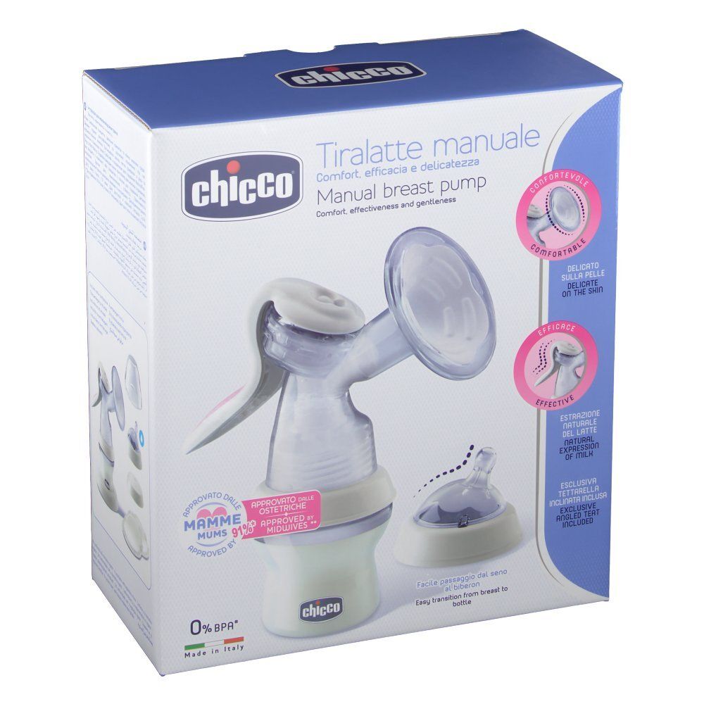 Chicco natural feeling Tiralatte manuale 0m+