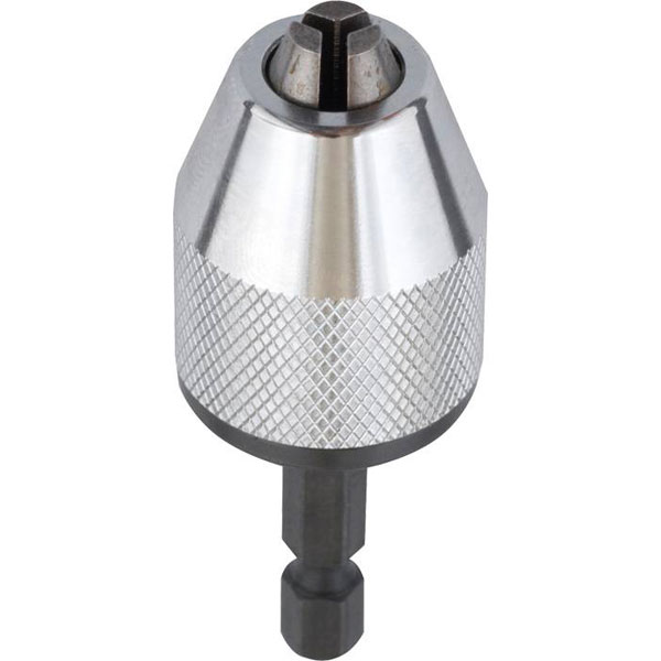 KWB 292500 Quick-action Drill chuck 0.5-6.5mm Hex 1/4" for screwdr...