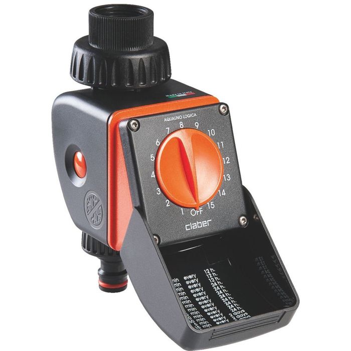 Claber Centralina elettronica per irrigazione 15 programmi giardinaggio prato orto 8422