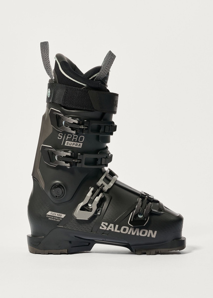 Salomon S/pro Supra 100 Gw Ski Boots - Black/dark Grey Metallic/black - Mp 31.5