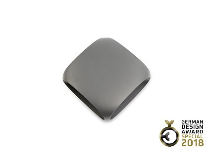 Faro Bu-oh! LED outdoor wall lamp anthracite