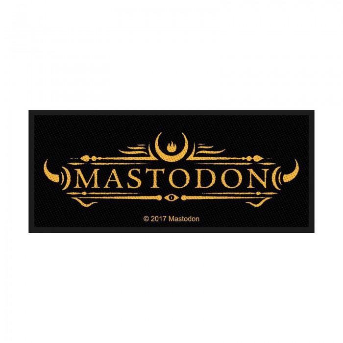 Pertemba FR - Arts & Hobbies Mastodon Sew-On Logo Patch One Size