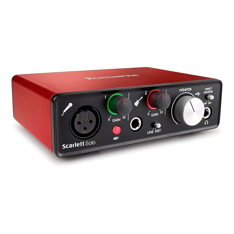 Focusrite Scarlett Solo Second Generation (2nd Gen) Audio Interface