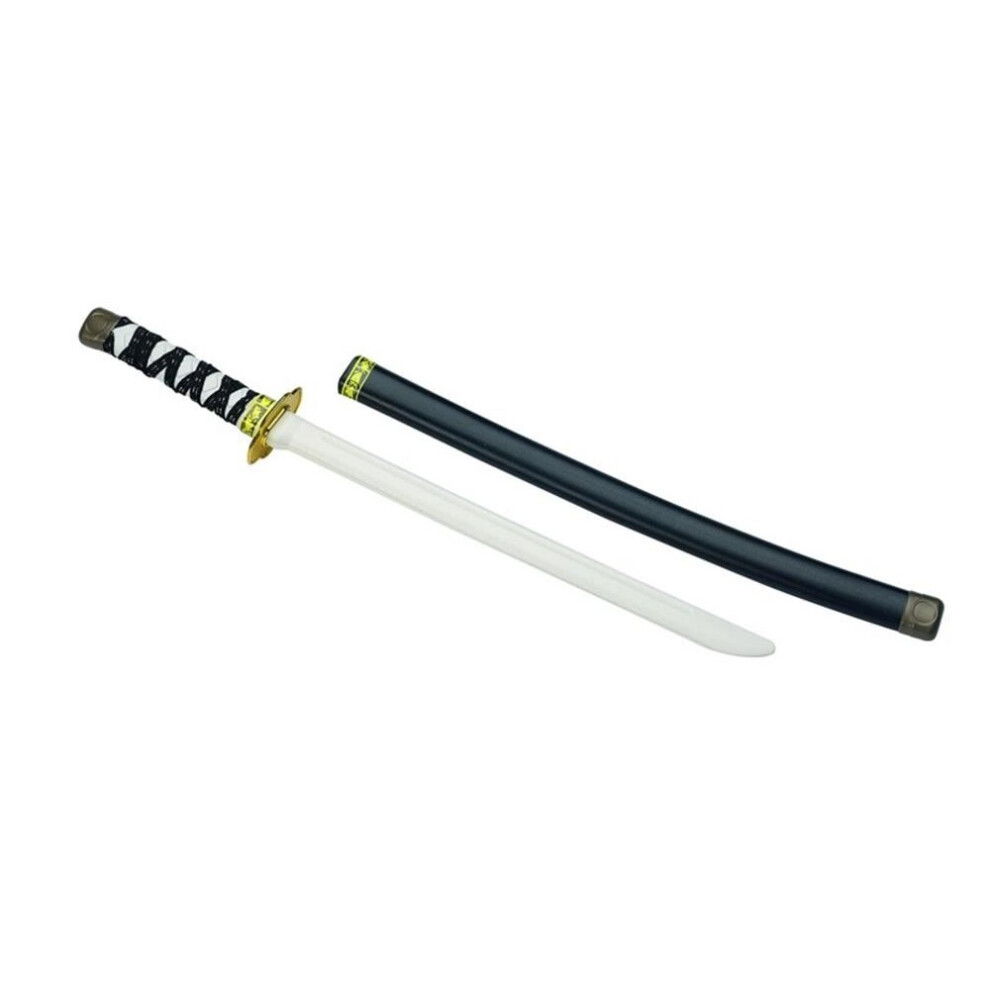 Smiffys Black Ninja Warrior Sword, Fancy Dress Accessory/Toy