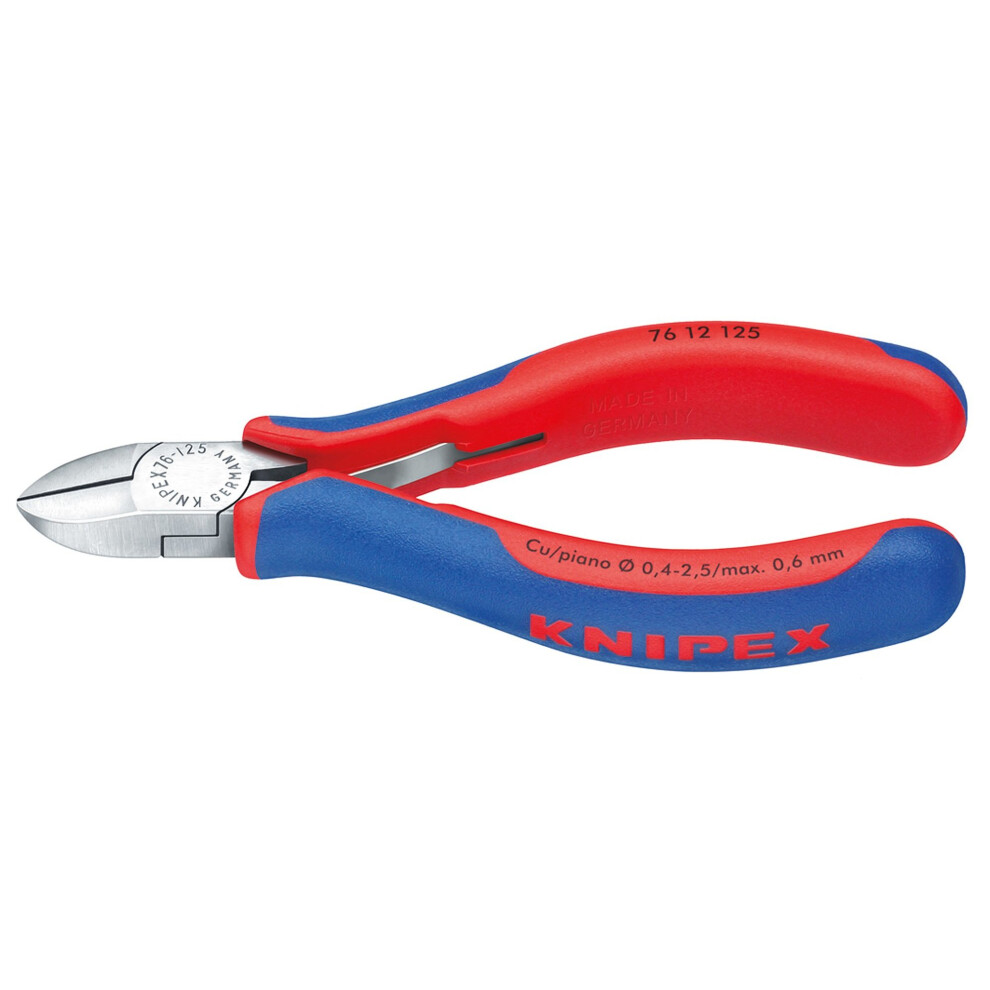 Knipex 76 12 125 Wire Cutter, Diagonal, 2.5Mm, 125Mm