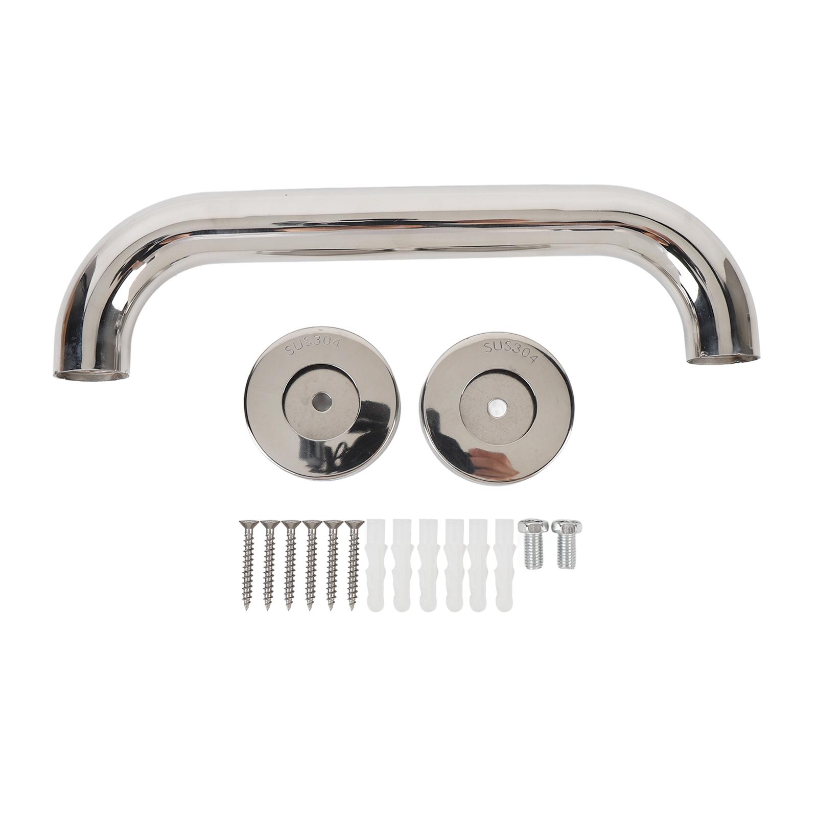 Neoglint Shower Grab Bar Stainless Steel Grab Bar Bathtubs Showers Wall Handrail for Seniors Elderly 50cm 30cm/11.8in