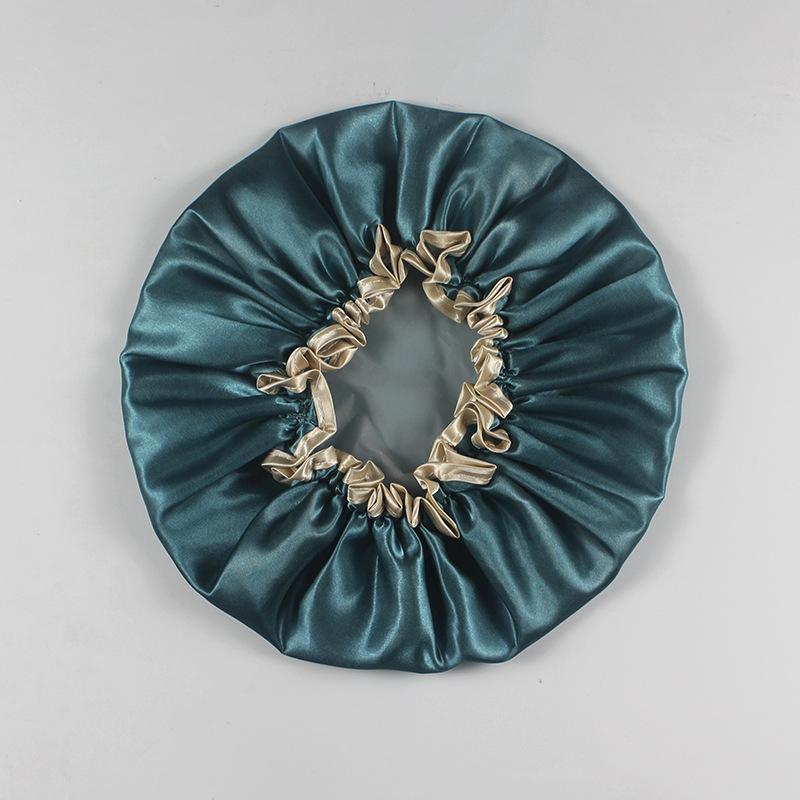 Bestbags Waterproof Bath Hat Bathroom Shower Hair Cover Women Supplies Shower Cap Adult Shower Bath Bathing Caps Bathroom Shower Caps