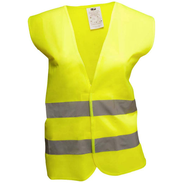 HPAUTO HP Autozubehör 10472 Safety Vest Neon Yellow XL Hi-vis waistcoat f...