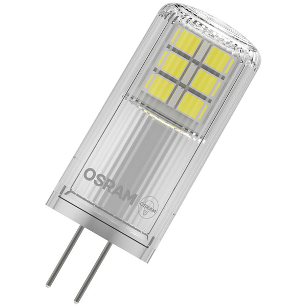 OSRAM bi-pin LED bulb GY6 4,5 W 2,700 K dimmable
