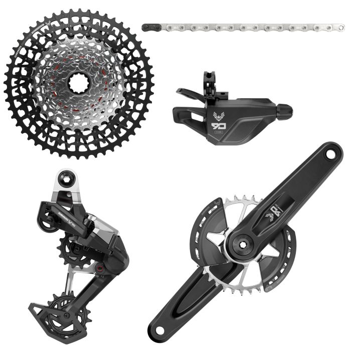 Sram Groupset - Eagle 90 DUB Groupset (Rear Der, Trigger Shifter w Cla