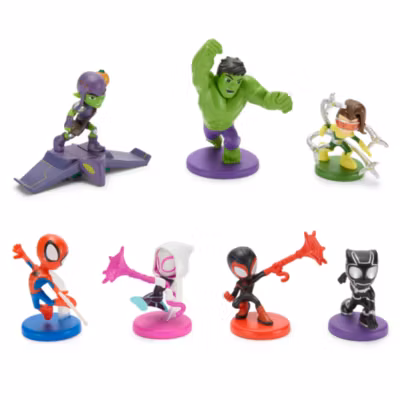 ShopDisney Spidey and His Amazing Friends Figurine Playset