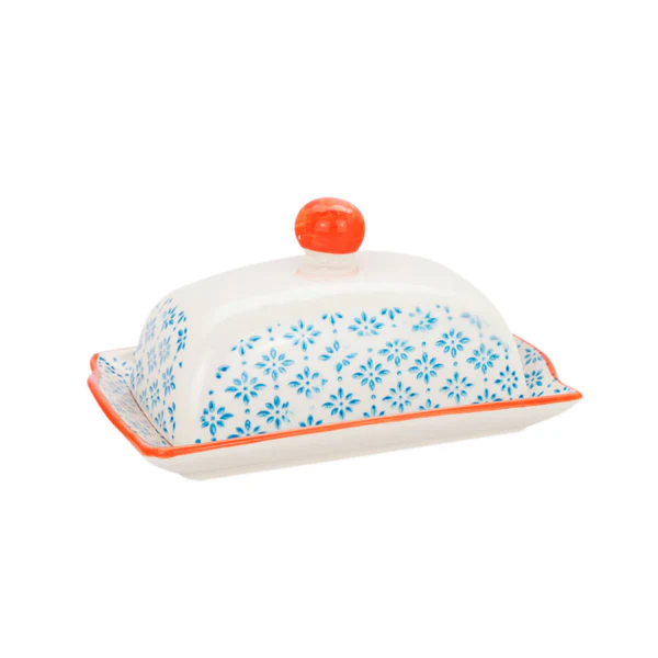 Butter Dish blue