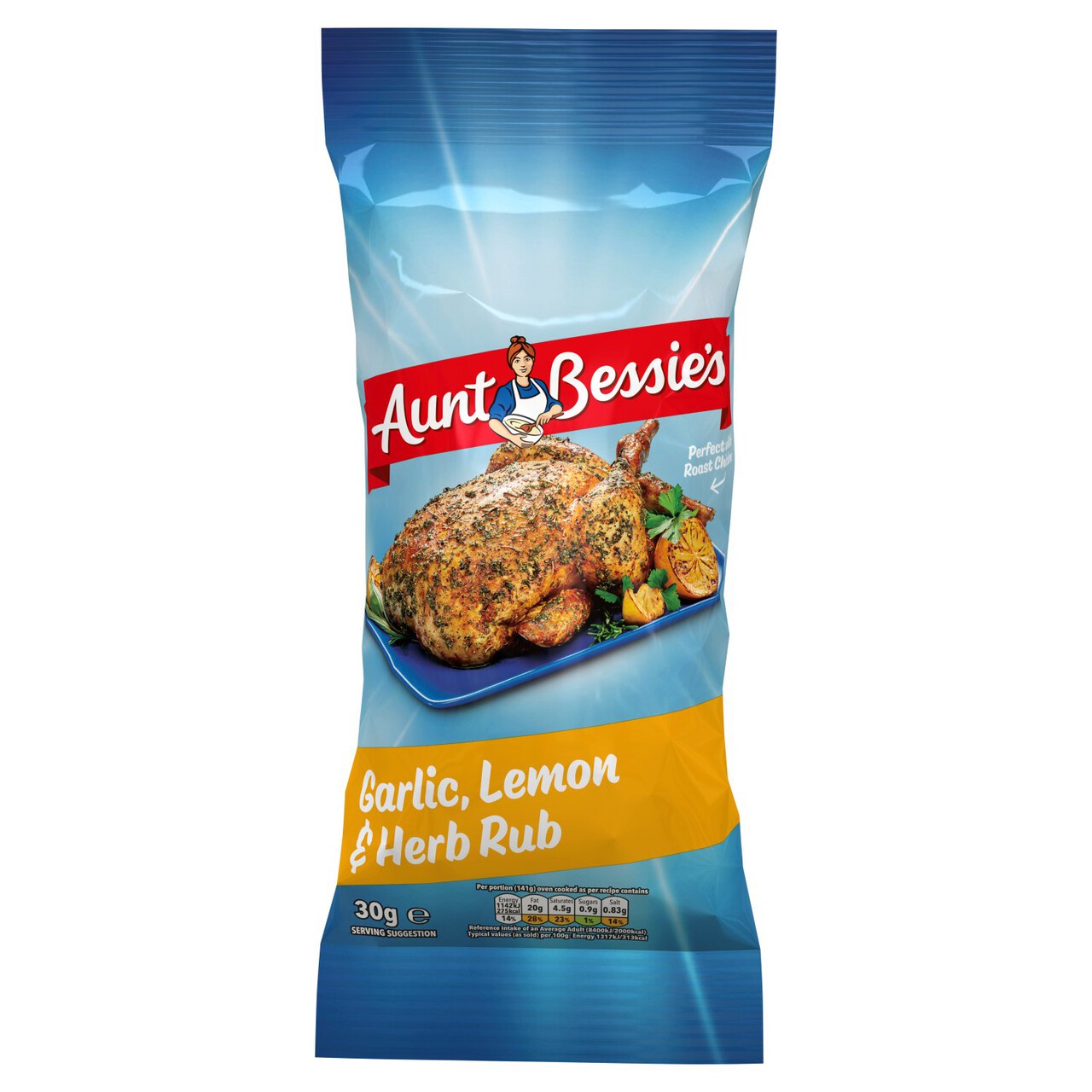 Aunt Bessie's Garlic, Lemon & Herb Rub