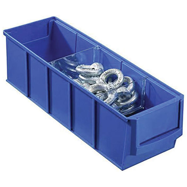 ALLIT 456570 Storage Bin 500x185x81mm Blue 1pc Industrial Box