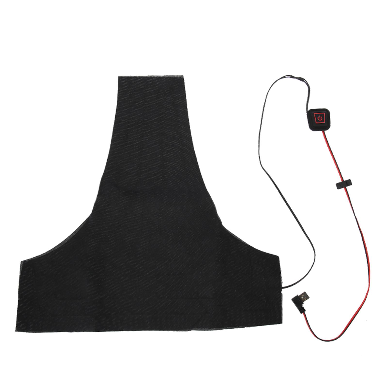 Beautyyy Winter Heated Alloy Fiber Heating USB Back Pads Electric Waterproof Warm Clothing Kit