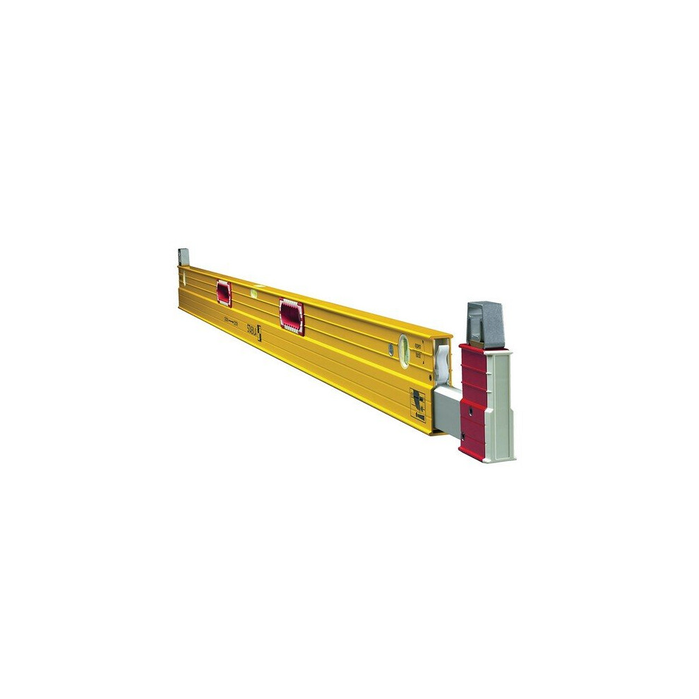 Stabila 106T-213 Extendable Spirit Level 3 Vial 213-376cm