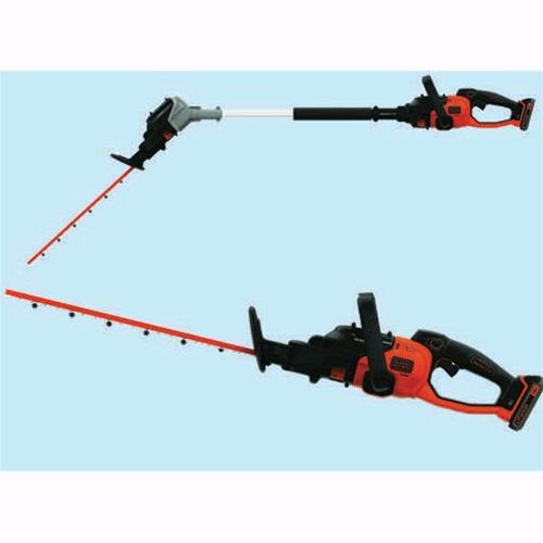 Black & Decker BLACK+DECKER Black + Decker tagliasiepe a batteria 18V multifunzione estensibile BCASK81D