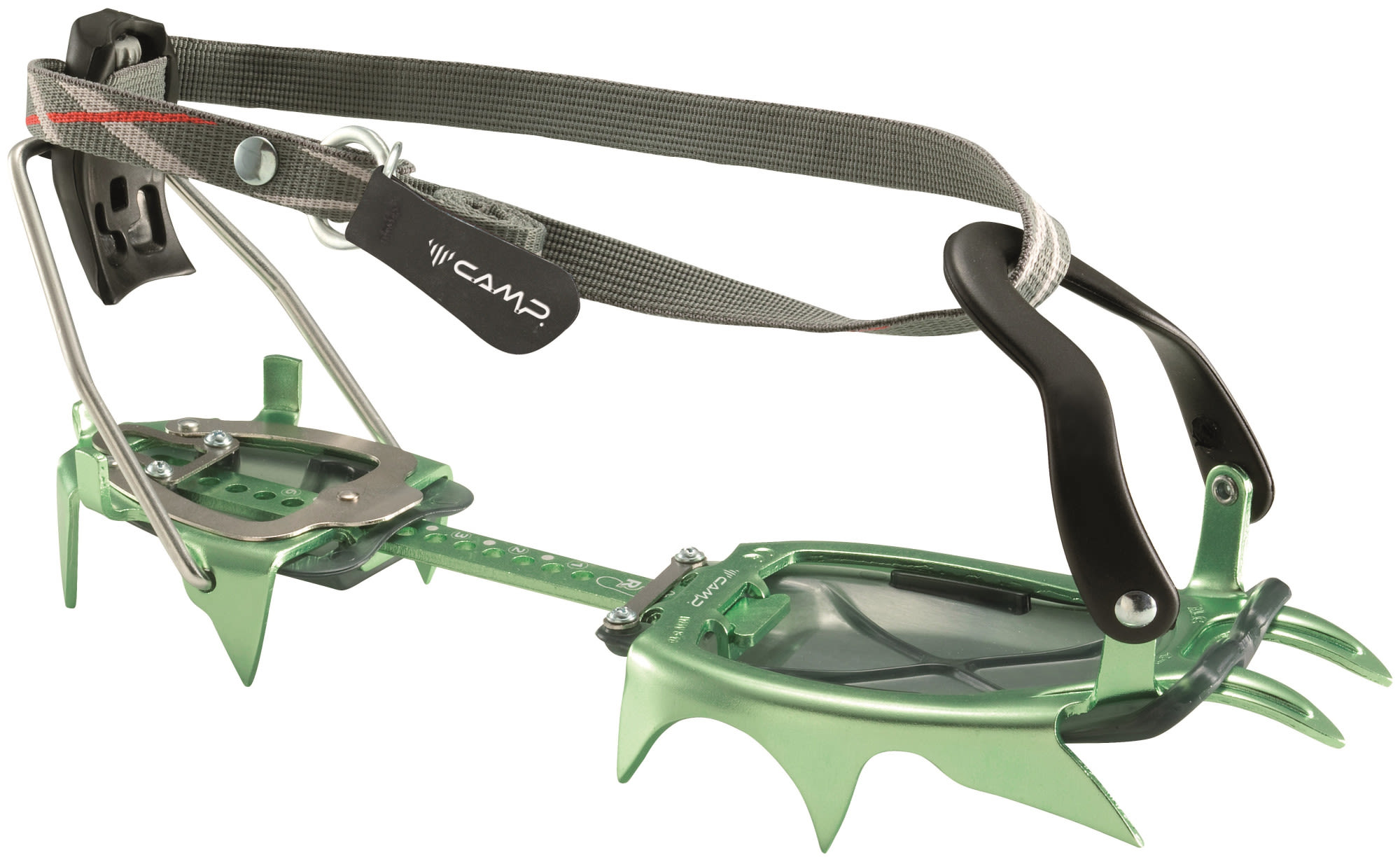 Camp XLC 470 Semi Automatik Steigeisen (Grün)