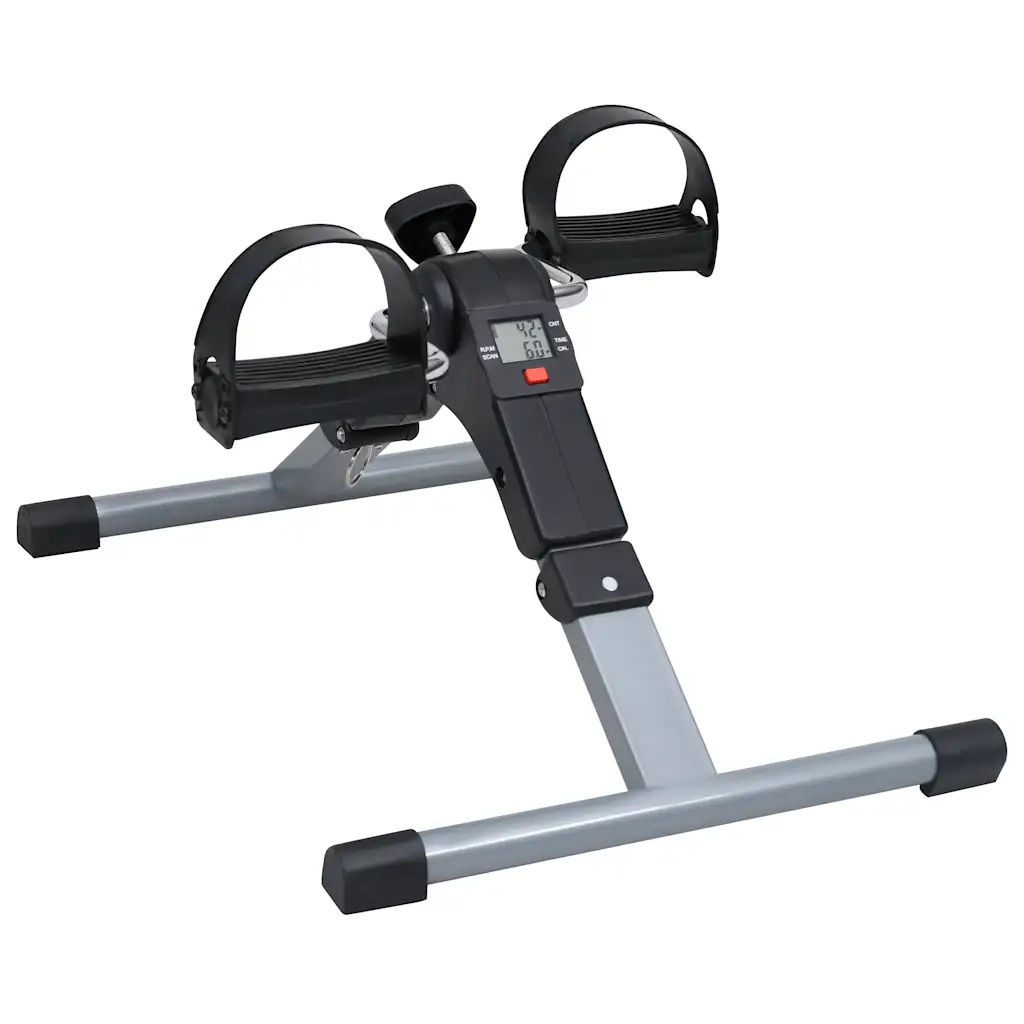 VidaXL Pedal Exerciser for Legs and Arms with LCD Display