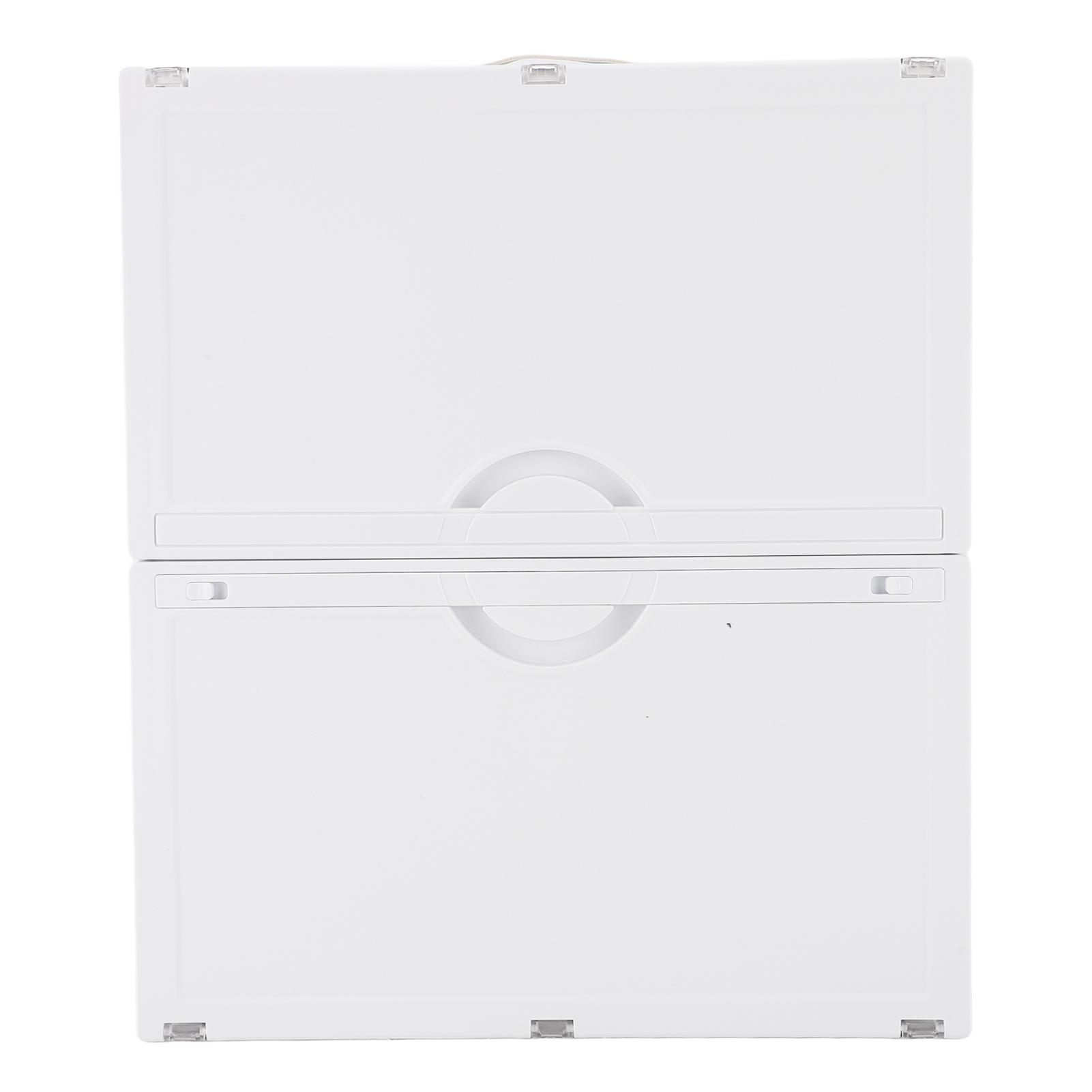 COSYHOME Under Bed Storage Box Drawer with Lid Foldable Plastic Transparent Underbed Storage Container Bin