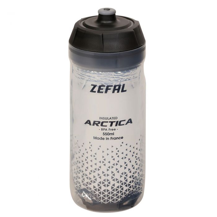 Zéfal Bottle - Arctica 55 550ml Bottle Silver Black 550ml Size: 550ml,