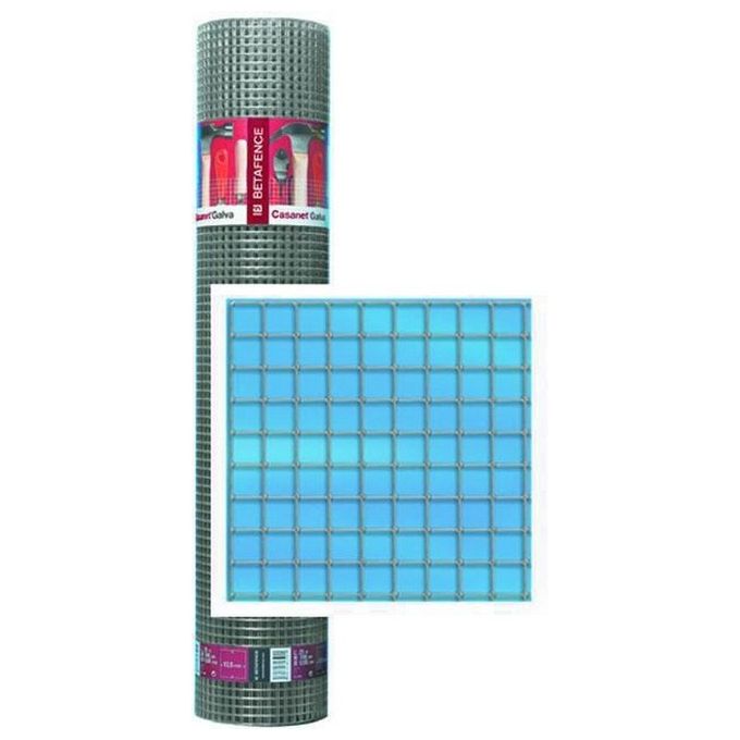 Nessuno Rotolo rete L25mt elettrosaldata zincata dopo h61cm recinzioni esterno