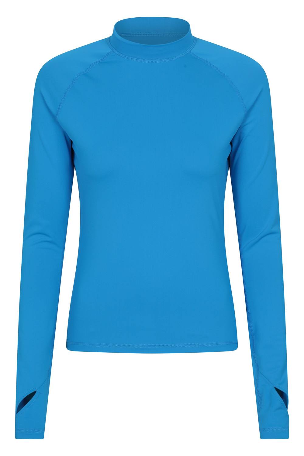 Mountain Warehouse Long Sleeve Rash Vest Sun Protection Swim Top In Blue