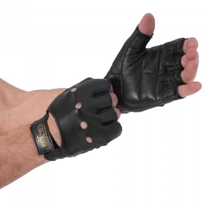 Leather Weightlifting Gloves
