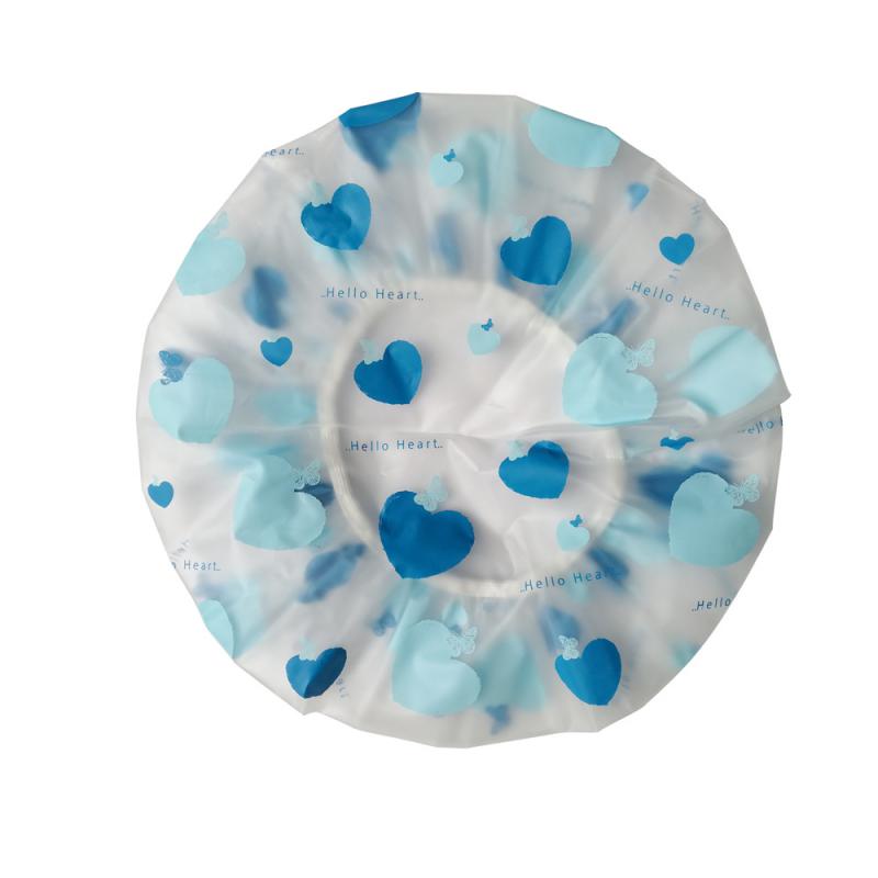 Bestbags Bashroom Shower Waterproof Cap Thicken Elastic Bath Hat Bathing Cap For Women Hair Salon Bathroom Supplies Women Shower Caps