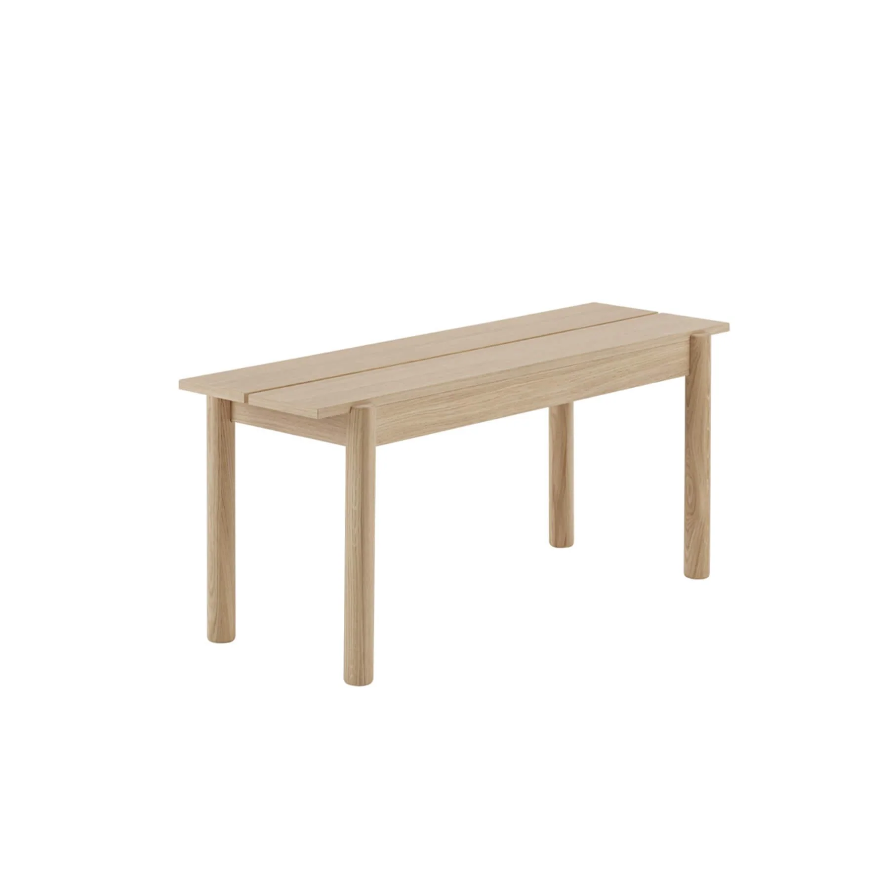Muuto Linear wood bench - 110cm x 34cm Benches Muuto Designer Furniture From Holloways Of Ludlow