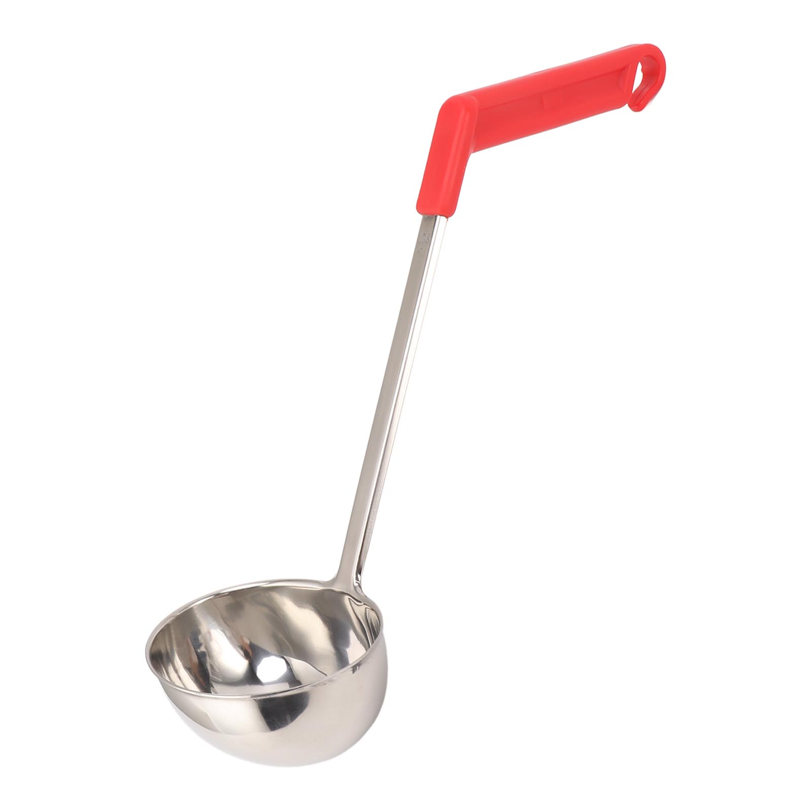 COSYHOME Soup Ladle Stainless Steel Anti Scald Multifunctional Curved Handle Kitchen Ladle for Home Cooking