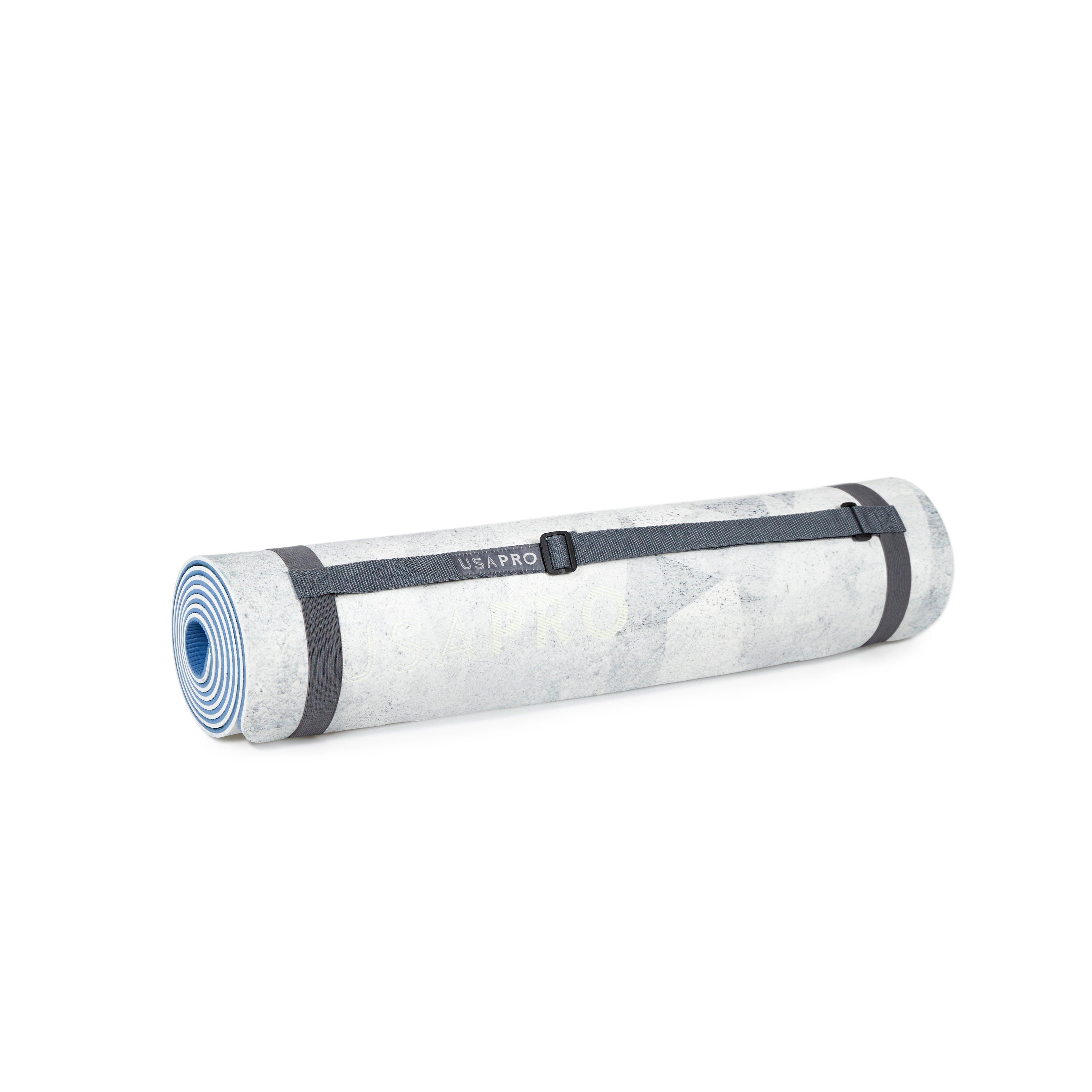 USA Pro Printed Yoga Mat - Silver